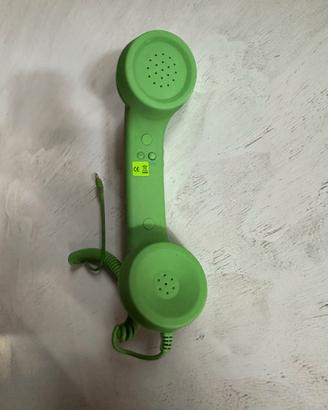 Cornetta del telefono retrò per cellulare