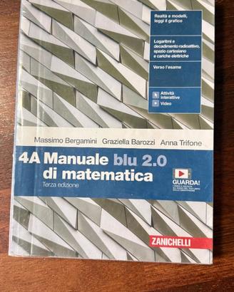 Manuale blu 2.0 di matematica - Volume 4A
