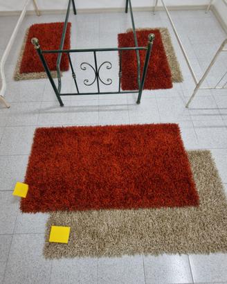 set tappeti parure scendiletto 