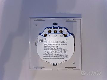 Wi-Fi Smart Switch - Interruttore touch panel