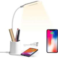 NUOVA Lampada da Tavolo con Wireless Caricabatteri