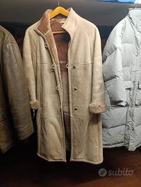 cappotto in camoscio