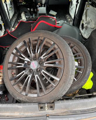 Cerchi R16 MSW sabbiati e verniciati