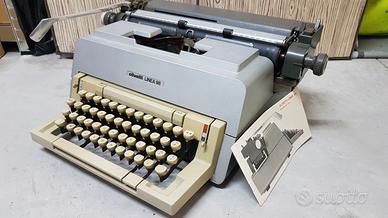 Macchina da scrivere vintage Olivetti anni 60