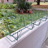 3 Fioriere verdi da balcone o giardino