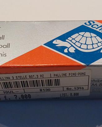 palline ping pong vintage 
