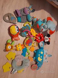 lotto 12 giochi sonagli neonati