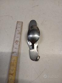 Sett posate pieghevoli coltellino da campeggio