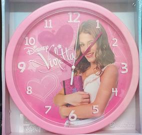 Orologio rosa da parete