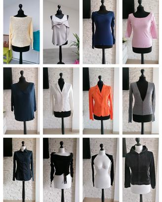 vestiti donna capispalla maglie, top, maglioni, fe