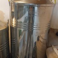 Contenitore olio 100 lt in acciaio inox Cordivari