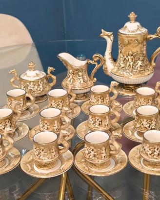set da caffè  di capodimonte
