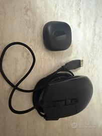 Mouse gx trust gaming + cuffie bluetooth + elegato