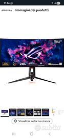 monitor OLED asus PG34WCDM 240hz 