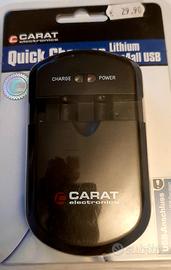Caricabatteria Quick Charger Litium one 4 all USB