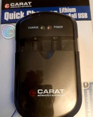 Caricabatteria Quick Charger Litium one 4 all USB
