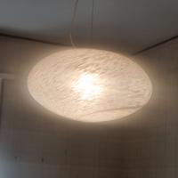 Lampada a sospensione in vetro di murano 