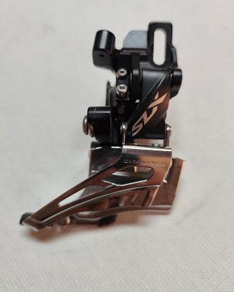 Deragliatore e comando cambio Shimano SLX
