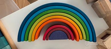 Arcobaleno in Legno Montessoriano