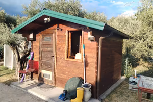 casetta in legno