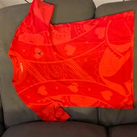 t-shirt jordan rossa