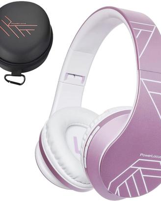 Cuffie Bluetooth, PowerLocus Cuffie Over Ear con M