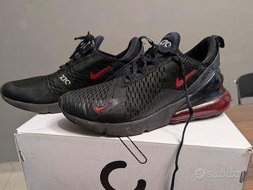 Nike air max 270 SC nero/rosso 44 originali