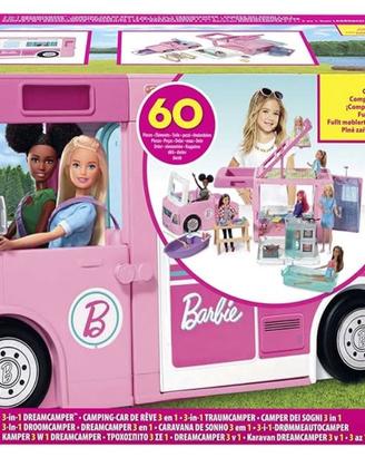 Camper di barbie 3 in 1