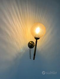 Applique lampadario da parete antico