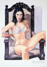 Omaggio a Marine Vacht di Milo Manara