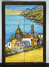 Ceramica Il vasaio, decorato Santoro 6 mattonelle