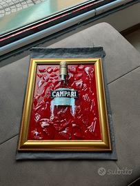 Quadro “ CrushBottle” mod. Campari