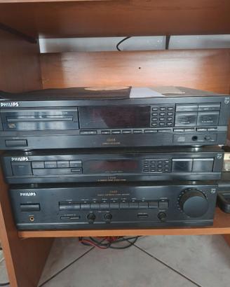 Impianto Hi-Fi Philips Vintage Originale