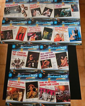 N° 10 LP " La grande storia del rock"