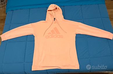 Felpa Adidas rosa salmone