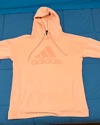 Felpa Adidas rosa salmone