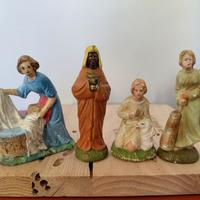 statuine presepe vintage 