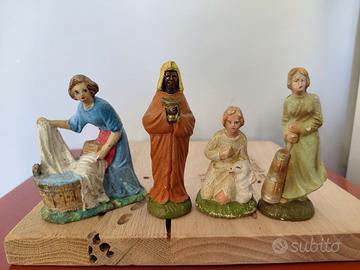 statuine presepe vintage 