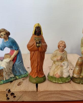 statuine presepe vintage 