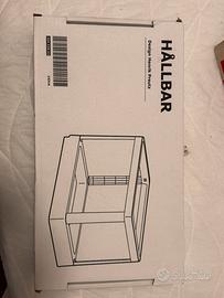 Porta-bidoni spazzatura estraibile