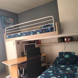 Cameretta compact a due letti
