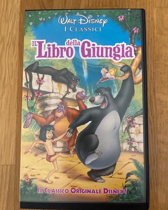 Cassetta VHS Disney Il libro della giungla