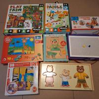 Giochi vari 2-6 anni