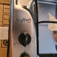 piano cottura a gas 4 fuochi acciaio inossidabile