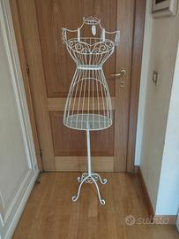 Elegante Manichino Donna Decorativo Shabby Chic -