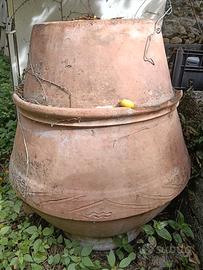 2 giare grandi in terracotta