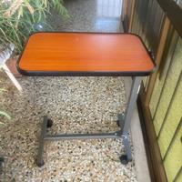 Tavolino servi-pasto regolabile