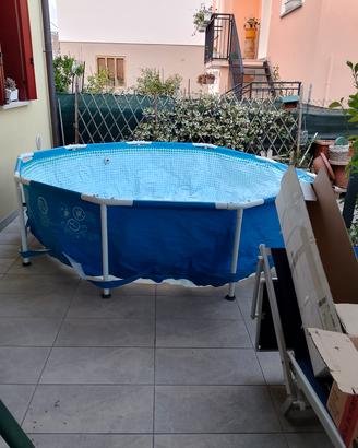 struttura piscina usata