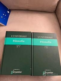 Filosofia Le Garzantine volumi 1 e 2 (completo)