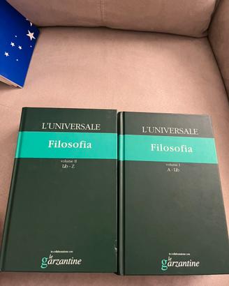 Filosofia Le Garzantine volumi 1 e 2 (completo)